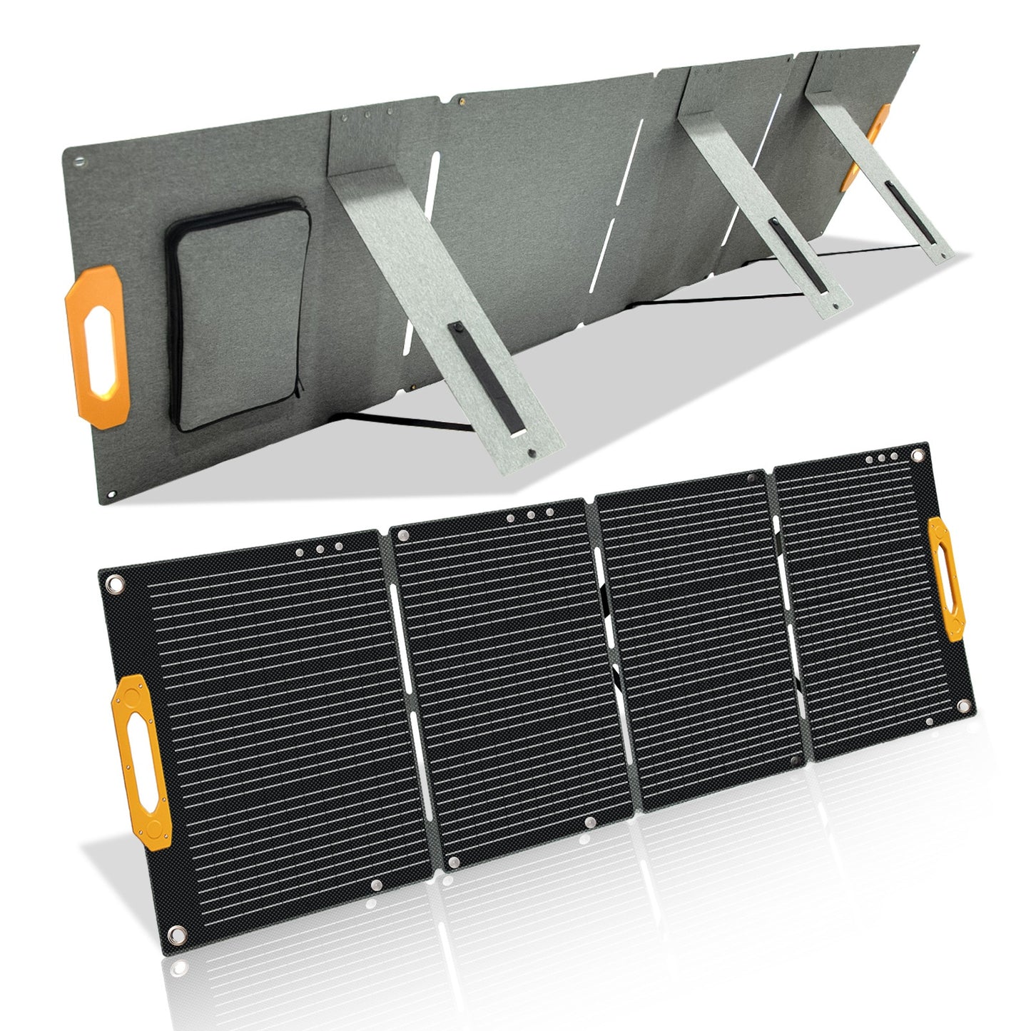 Portable Foldable Solar Panel Kit - 200W, 18V Camping Charger