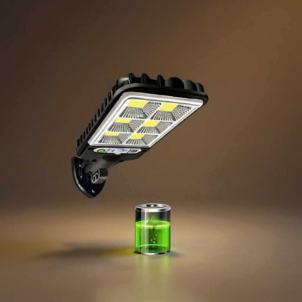 Mini Solar Street Light - 108 LED Waterproof Outdoor