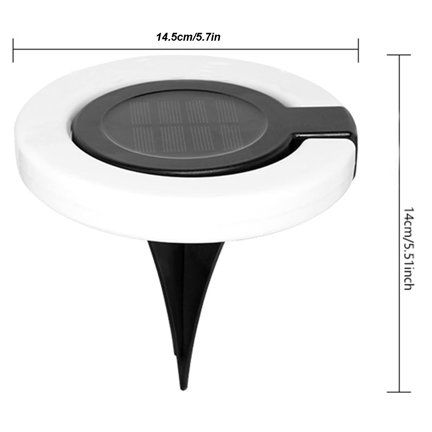 Solar Floor Lamp - Outdoor Decorative Ground Light