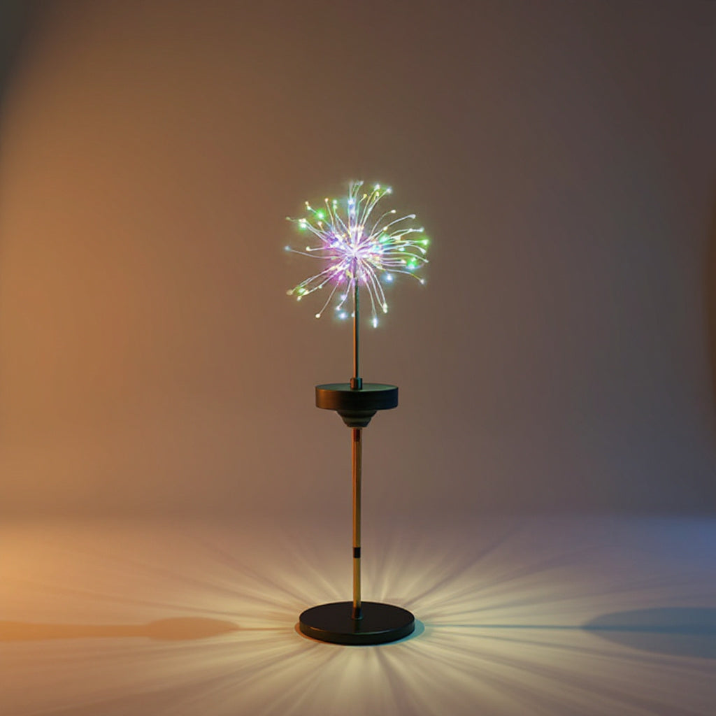 Solar Starburst Firework Lights - 240 LED Garden Path Decor