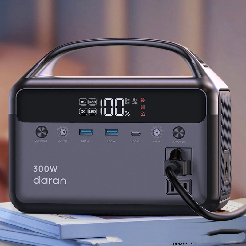 Portable Solar Power Station - 192Wh, 300W Output