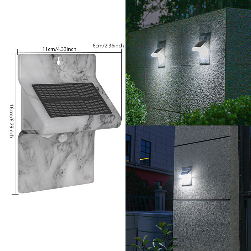 Solar Motion-Sensing Garden Lamp - Outdoor Body Induction Light