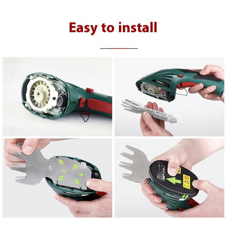 Multifunctional Electric Hedge Trimmer - Pruning & Mowing Tool