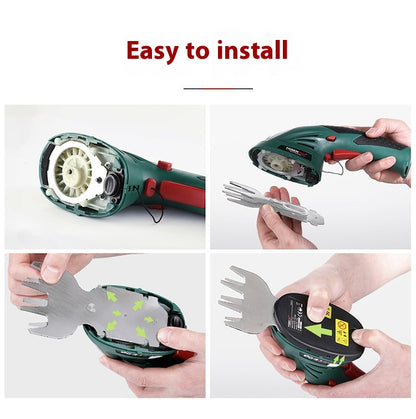 Multifunctional Electric Hedge Trimmer - Pruning & Mowing Tool
