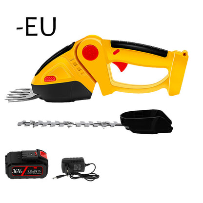 Cordless Electric Hedge Shears & Weeder - Rechargeable Garden Tool