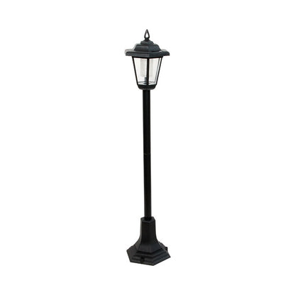 Hexagonal Solar Garden Lamp - Ornamental Outdoor Lawn Light
