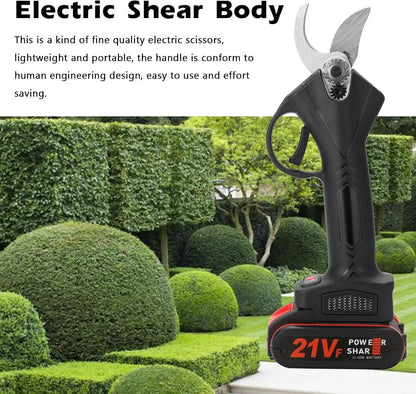 Cordless Electric Pruning Shears - Professional Battery-Powered