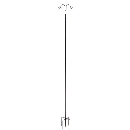 Double Shepherd's Hooks 8-Pack - 108in Heavy Duty Plant Hangers