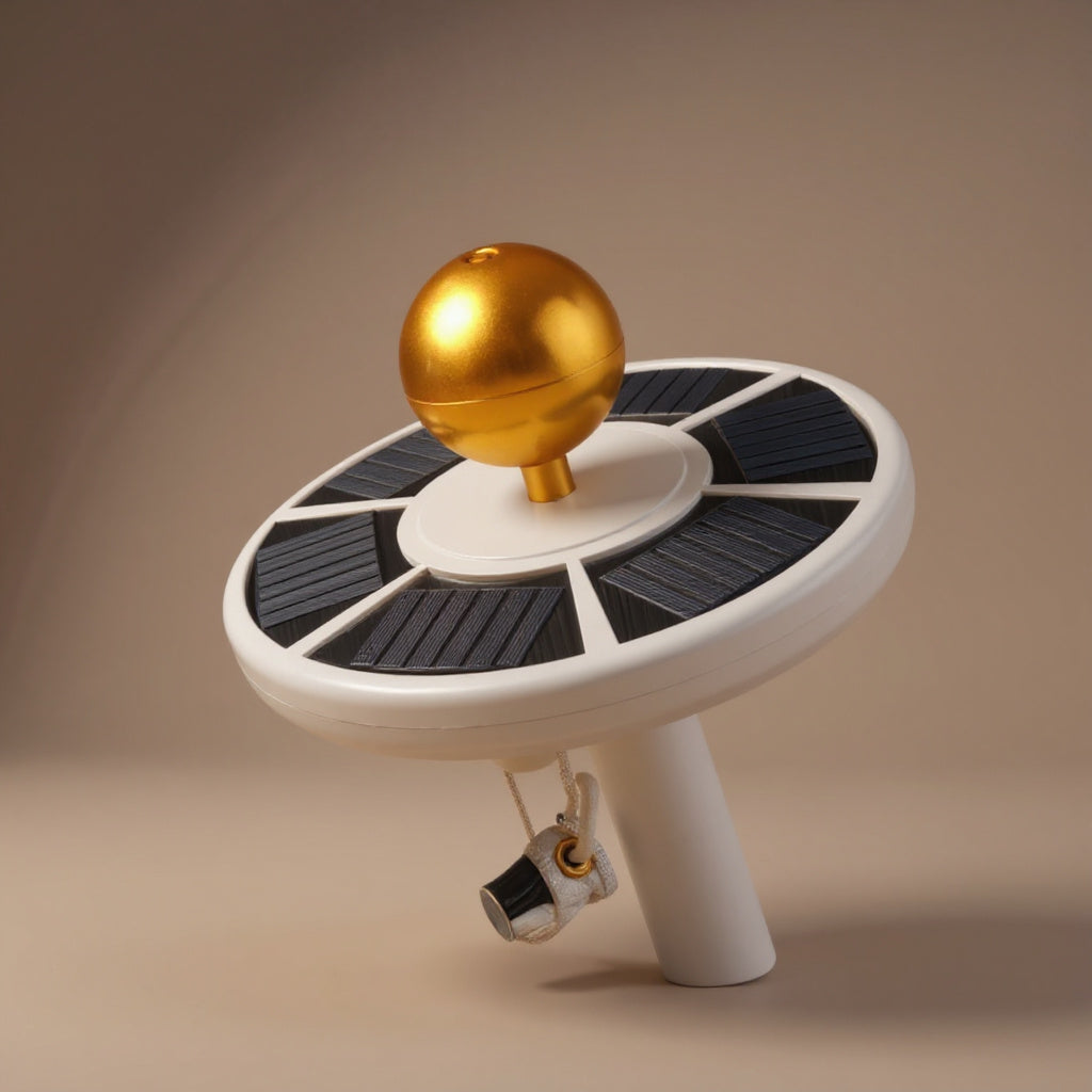 Solar Flagpole Light - Outdoor Waterproof Flag Illuminator