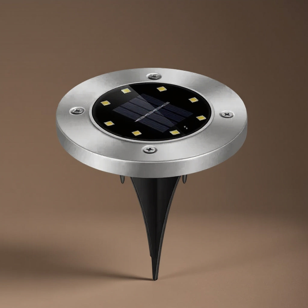 Solar In-Ground Deck Light - IP65 Waterproof Buried Path Lamp