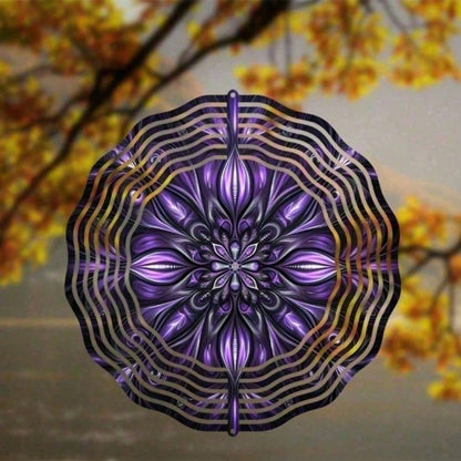 4-in-1 Solar Wind Spinner - Outdoor Garden Patio Kinetic Art