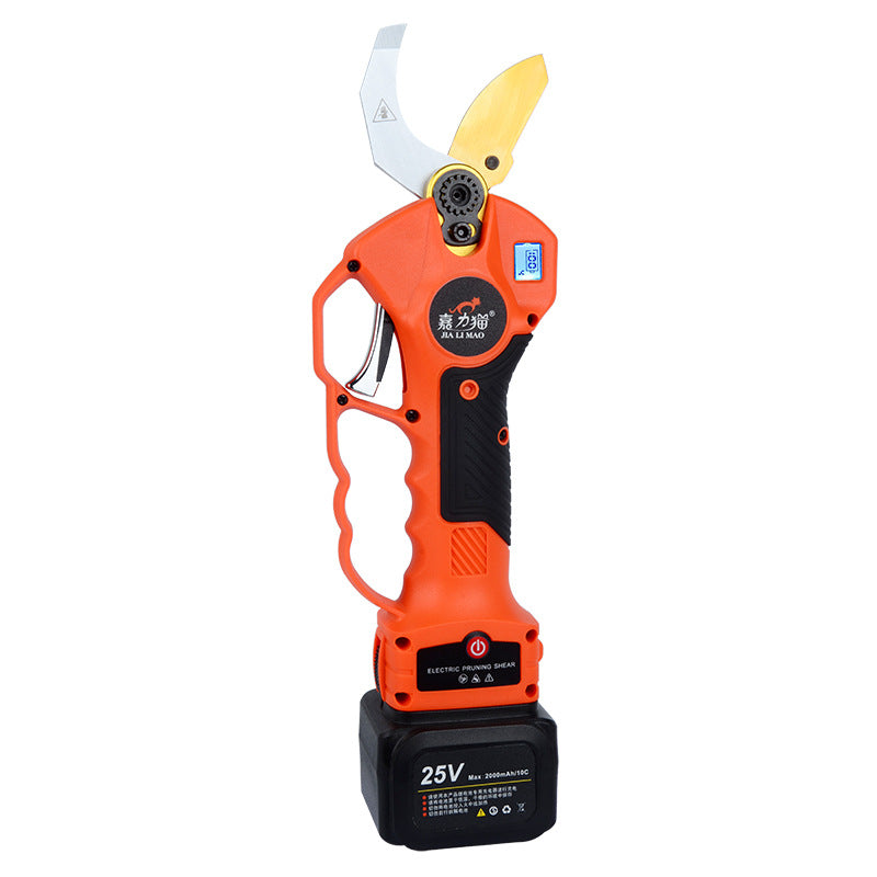 Electric High-Branch Garden Shears - 4cm Cut Telescoping