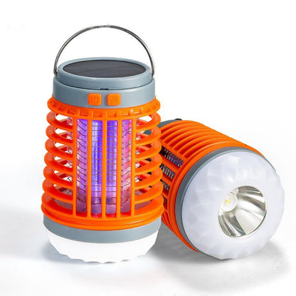 Solar Mosquito-Killing Lamp - Outdoor Bug Zapper with Charging