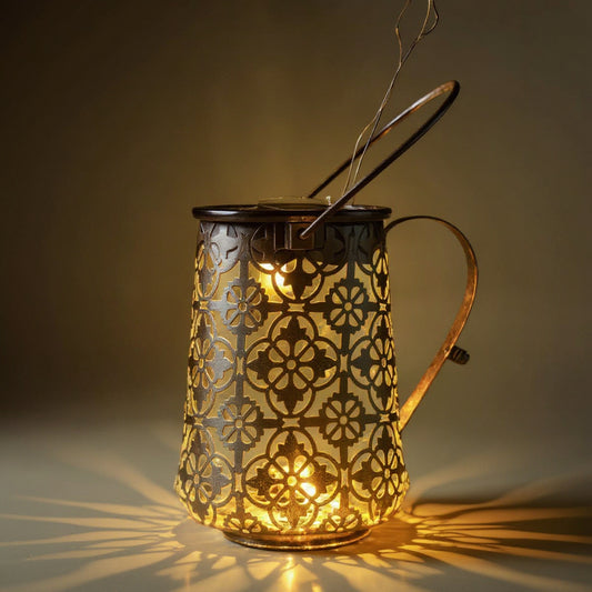 Solar Kettle Lights - Decorative Watering Can Courtyard Decor