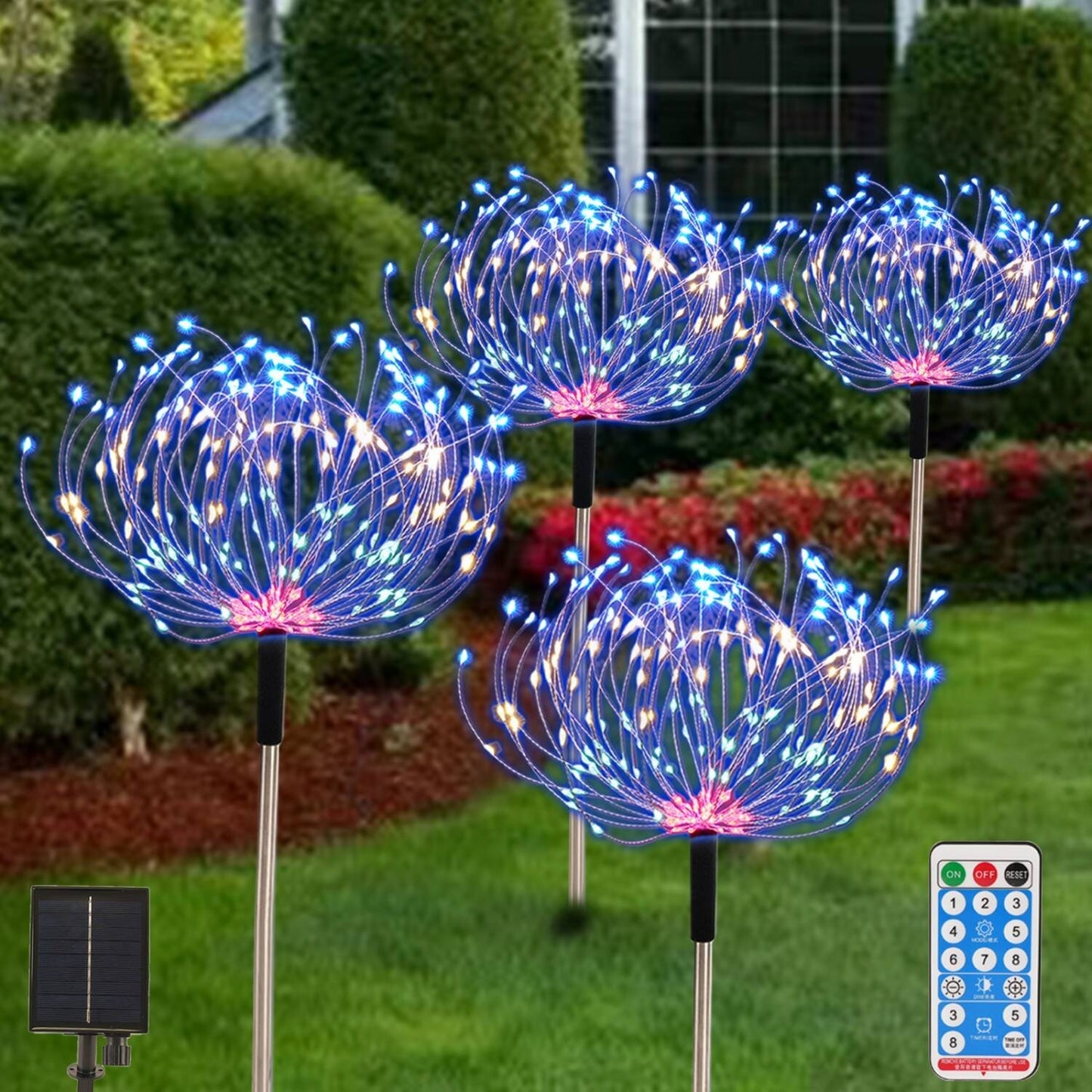 Solar Outdoor Garden Lights - Decorative Landscape Pack