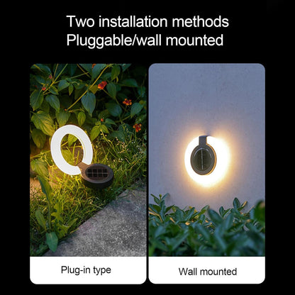 Solar Floor Lamp - Outdoor Decorative Ground Light