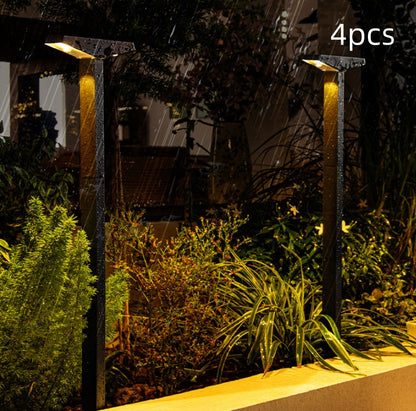 Solar Ground Lamp - Auto Dusk-to-Dawn Driveway Decor Light