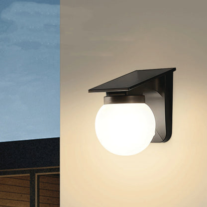 Solar Outdoor Garden Wall Lamp - Decorative Yard Light