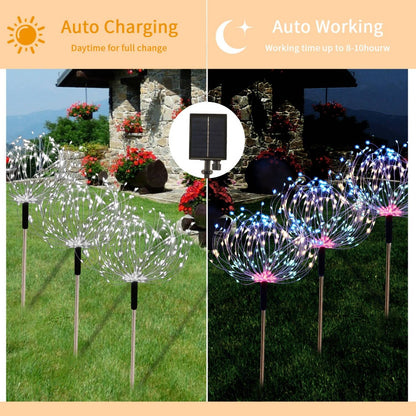 Solar Outdoor Garden Lights - Decorative Landscape Pack