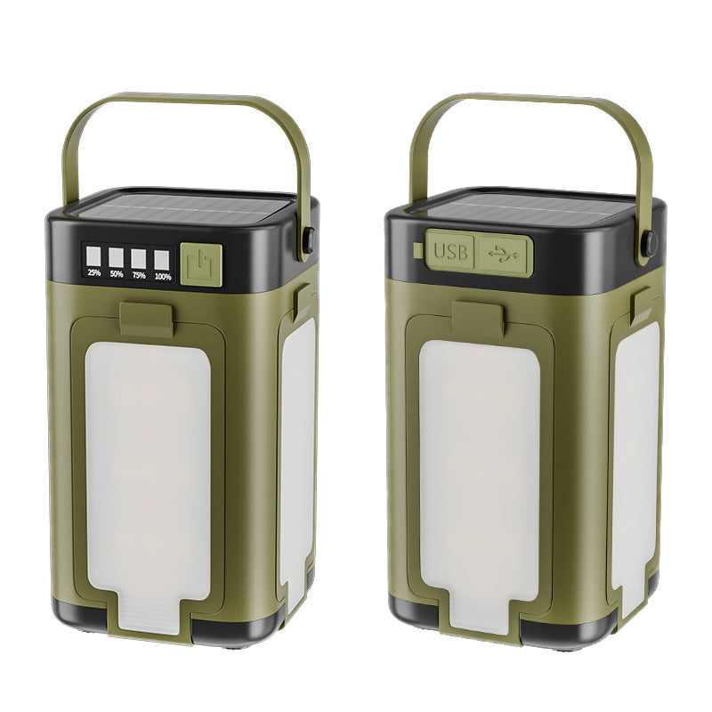 Four-Leaf Folding Solar Camping Light - Multifunctional LED