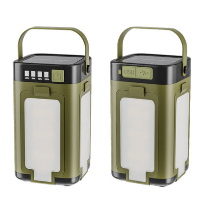 Four-Leaf Folding Solar Camping Light - Multifunctional LED