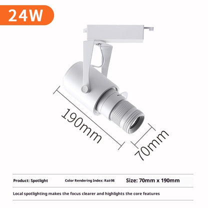 Dimmable Color-Adjustable Art Display Spotlight
