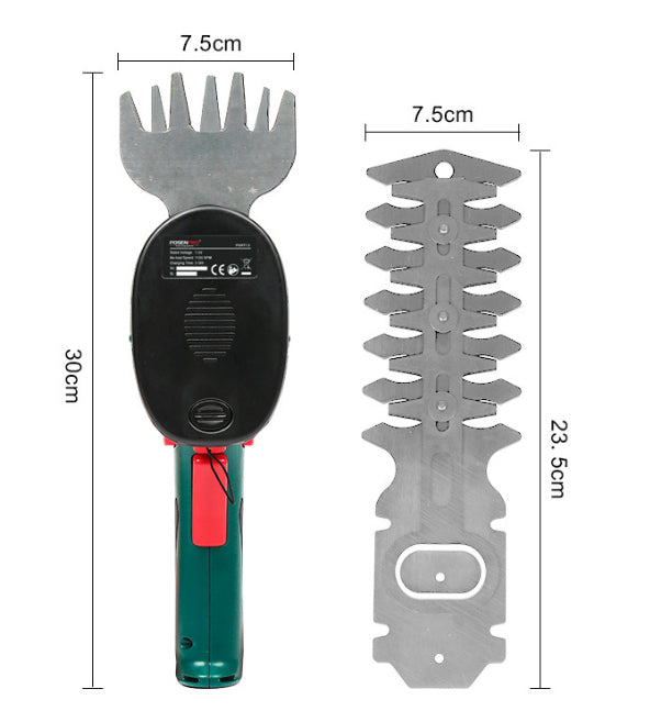 Multifunctional Electric Hedge Trimmer - Pruning & Mowing Tool