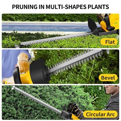 Cordless Electric Hedge Shears & Weeder - Rechargeable Garden Tool