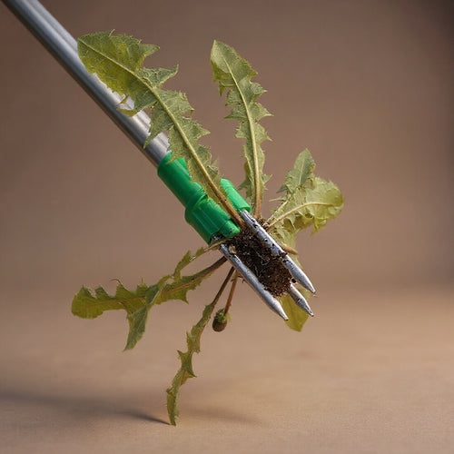 Twist-and-Pull Weed Remover - Manual Lawn Root Killer Tool