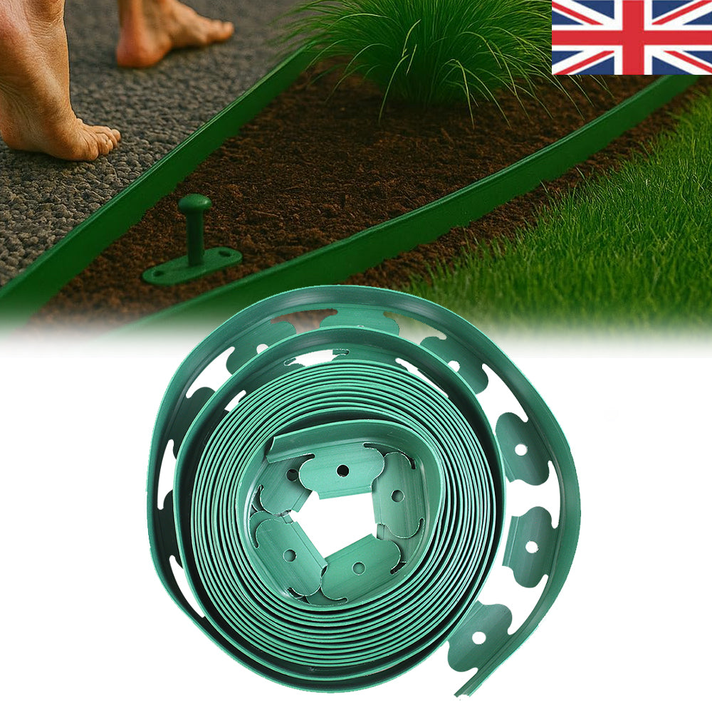 Flexible Garden Border Edging - 33ft Path Lawn Divider