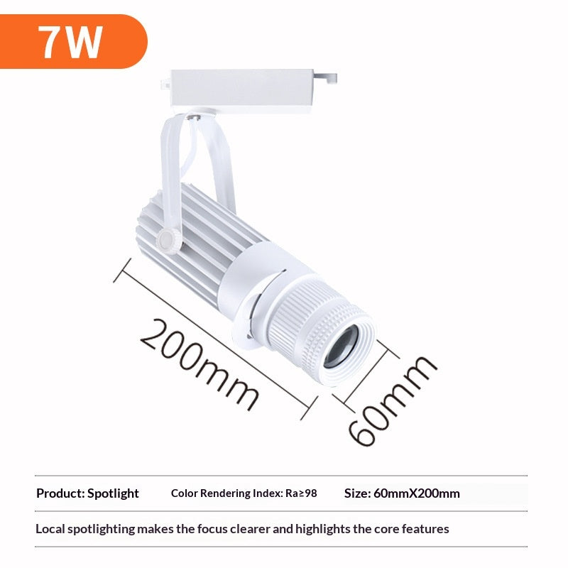 Dimmable Color-Adjustable Art Display Spotlight