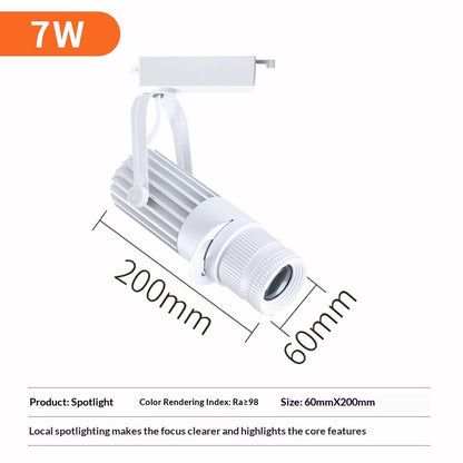 Dimmable Color-Adjustable Art Display Spotlight
