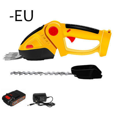 Cordless Electric Hedge Shears & Weeder - Rechargeable Garden Tool