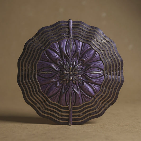 4-in-1 Solar Wind Spinner - Outdoor Garden Patio Kinetic Art