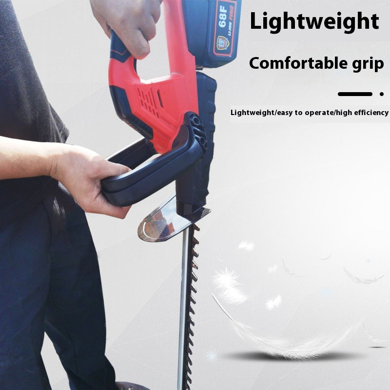 Portable Electric Hedge Trimmer - Rechargeable Pruning Tool