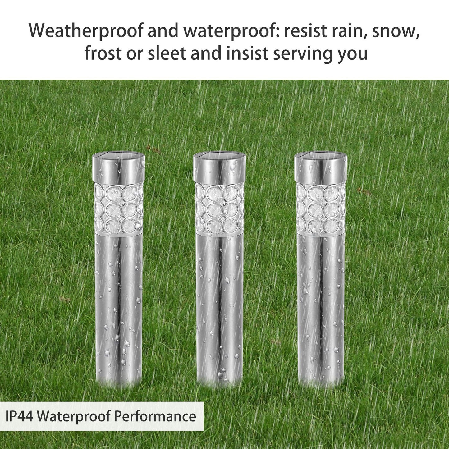 Solar Pathway Light - IP44 Waterproof RGB Color-Changing