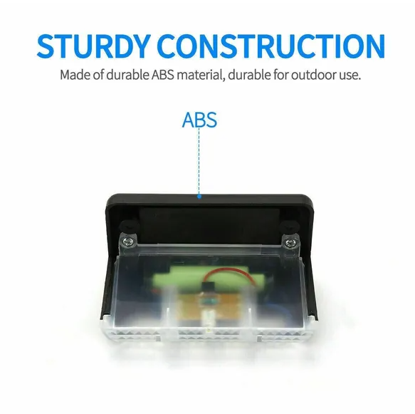 Solar Deck Step Lights - Waterproof LED for Stairs & Fence