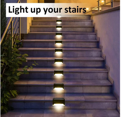 Solar Deck Step Lights - Waterproof LED for Stairs & Fence