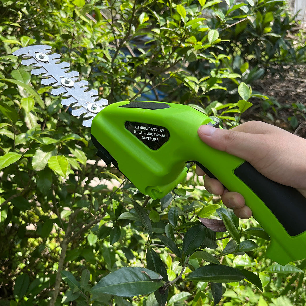 Electric Hedge & Pruning Shears - Cordless Dual-Purpose Garden Tool