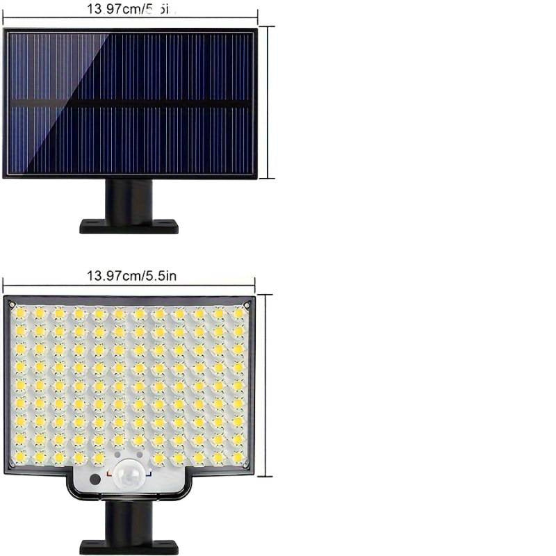 Split Solar Motion Sensor Light - 106 LED Outdoor Waterproof