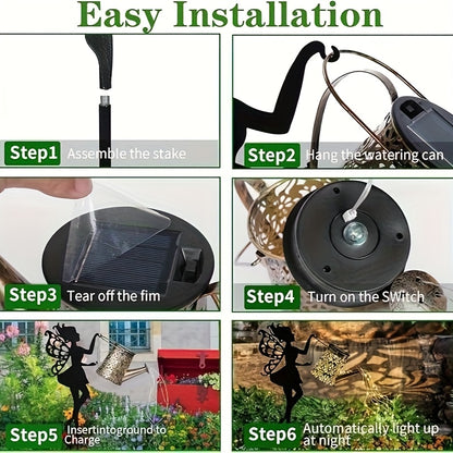 Solar Torch Landscape Lamp - Decorative Outdoor Garden Light