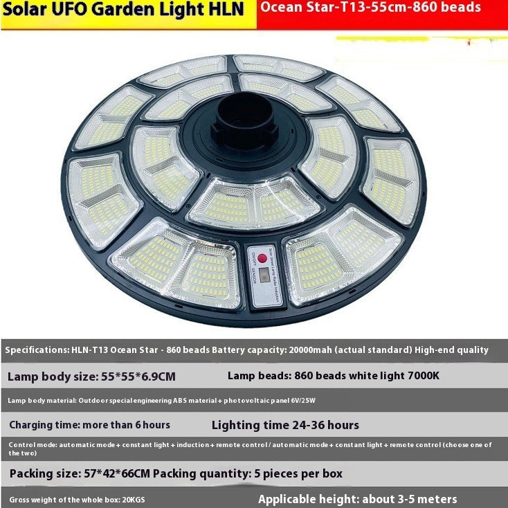 Cornucopia Solar Light - Blue Sky Projection Outdoor Decor