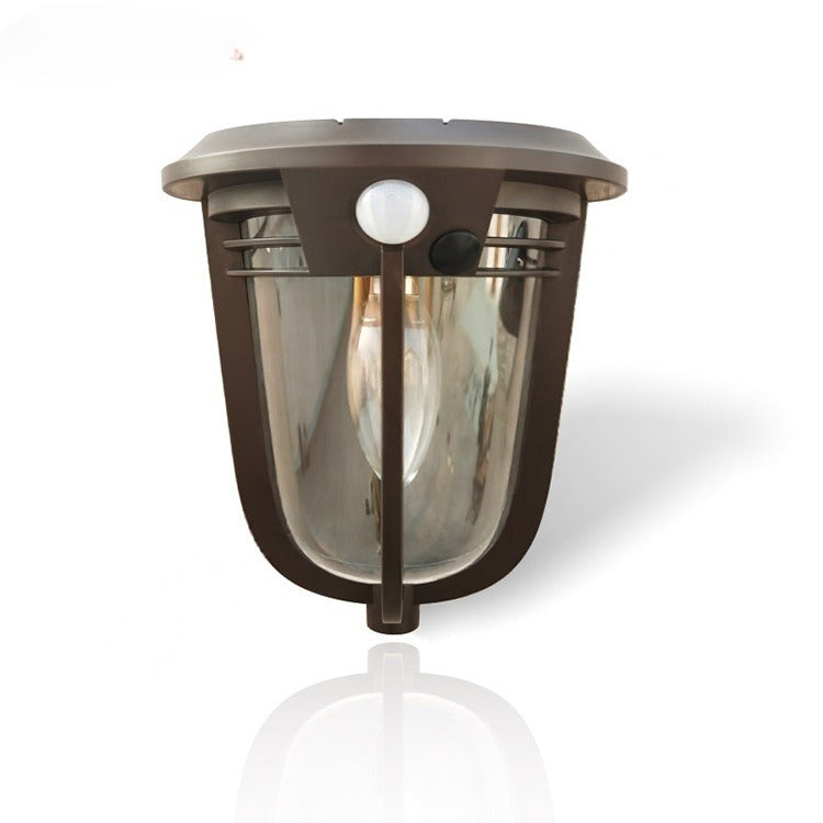 European Retro Solar Wall Lamp - Courtyard Decorative Light