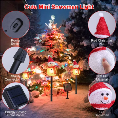 Santa Landscape Light - IP55 Waterproof Holiday Yard Decor