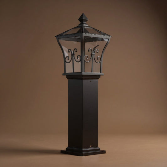 European-Style Solar Street Lamp - Waterproof Outdoor Courtyard