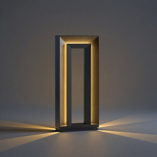 Solar Square Landscape Lamp - Waterproof Outdoor Garden Light