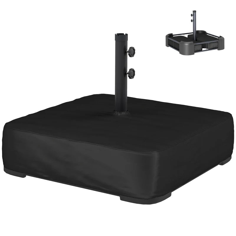 Cantilever Umbrella Base 176lb - Sand-Fillable Heavy-Duty Stand