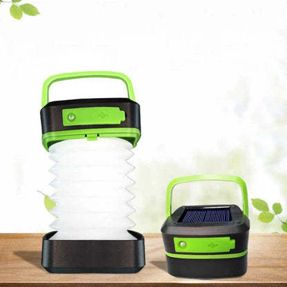 Foldable Solar Camping Lantern - Rechargeable Outdoor Light