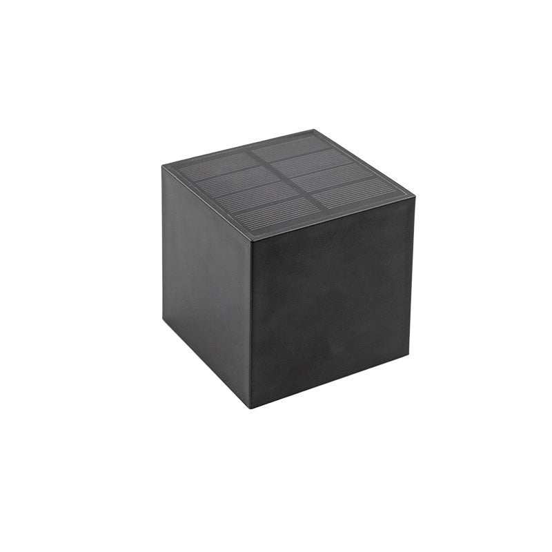 Square Solar Atmosphere Wall Lamp - Outdoor Home Accent