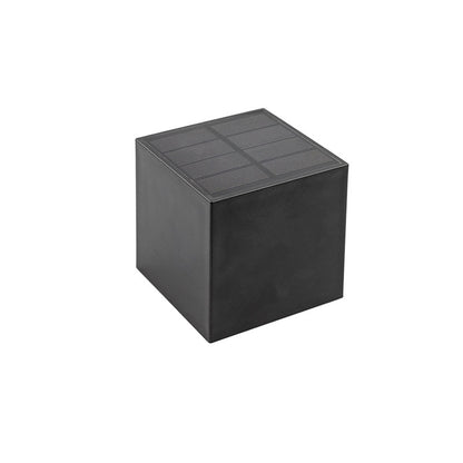 Square Solar Atmosphere Wall Lamp - Outdoor Home Accent